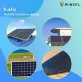 thumbnail of Elevazione Montaggio modulo solare Balcone Centrale elettrica Tetto piano