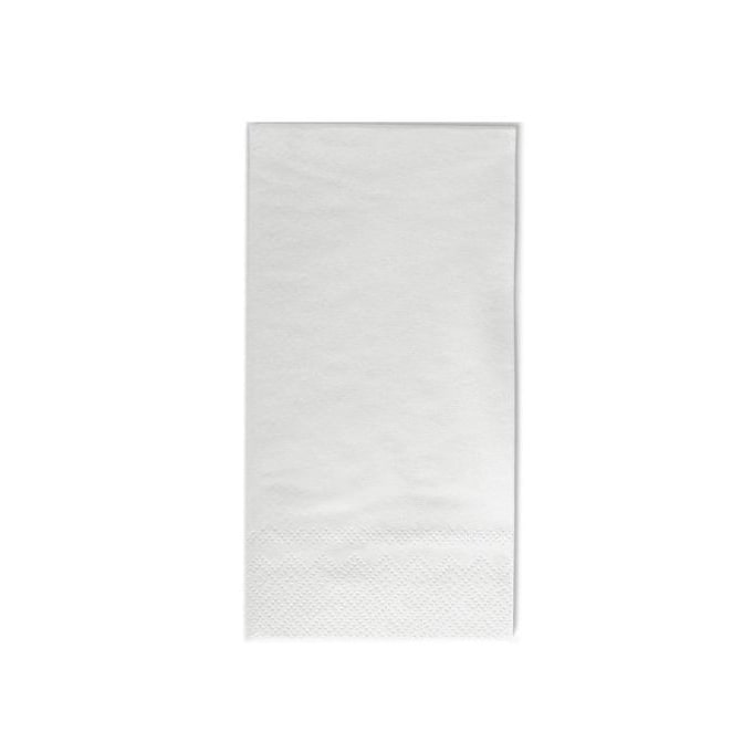 1000x Zelltuch-Servietten 40 x 40 cm 2-lagig 1/8 Falz weiß