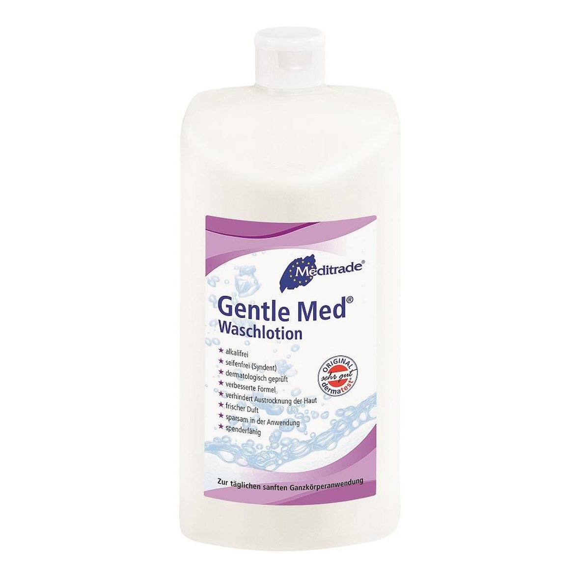 Gentle Med Waschlotion - 12 x 500 ml - seifenfrei - spenderfähig