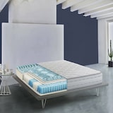 thumbnail of Dmora Einzelmatratze Dledr, Matratze aus Memory-Schaum und Taschenfederkern, 100 % Made in Italy, milbenhemmend und hypoallergen, 80 x 190 x 26 cm
