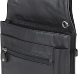 thumbnail of Esquire Leder Holster Kellnertasche für Kellnerbörse schwarz Kellner Gürteltasche