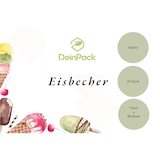 thumbnail of DeinPack Eisbecher 25 Stück Speisebecher weiß unbedruckt 550 ml runde