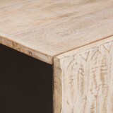 thumbnail of vidaXL Couchtisch Weiß 80 x 50 x 40 cm Massivholz Mango