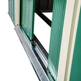 thumbnail of tectake Tuinhuis met zadeldak - groen/wit - 404519