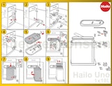 thumbnail of Hailo Abfallsammler 3418101 MF Swing bs Uno 18 Liter Edelstahl schwarz