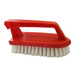 thumbnail of Tonkita spazzola bucato grip plastica rossa 14 cm con setole bianche