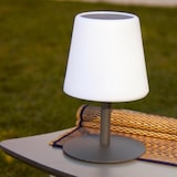 thumbnail of Lumisky STANDY TINY Solar-Tischlampe H25CM Stahl Grau