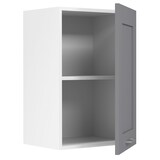 thumbnail of VCM Küchenmöbel Hängeschrank Colura Weiß / Anthrazit H. 60 x B. 40 x T. 31 cm