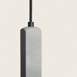 thumbnail of Ledkia Lámpara Colgante Cemento Jada Gris Piedra