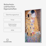 thumbnail of Wonderwall Air Art Kuss Infrarotheizung 101x60cm 600W Fernbedienung Abstrakt
