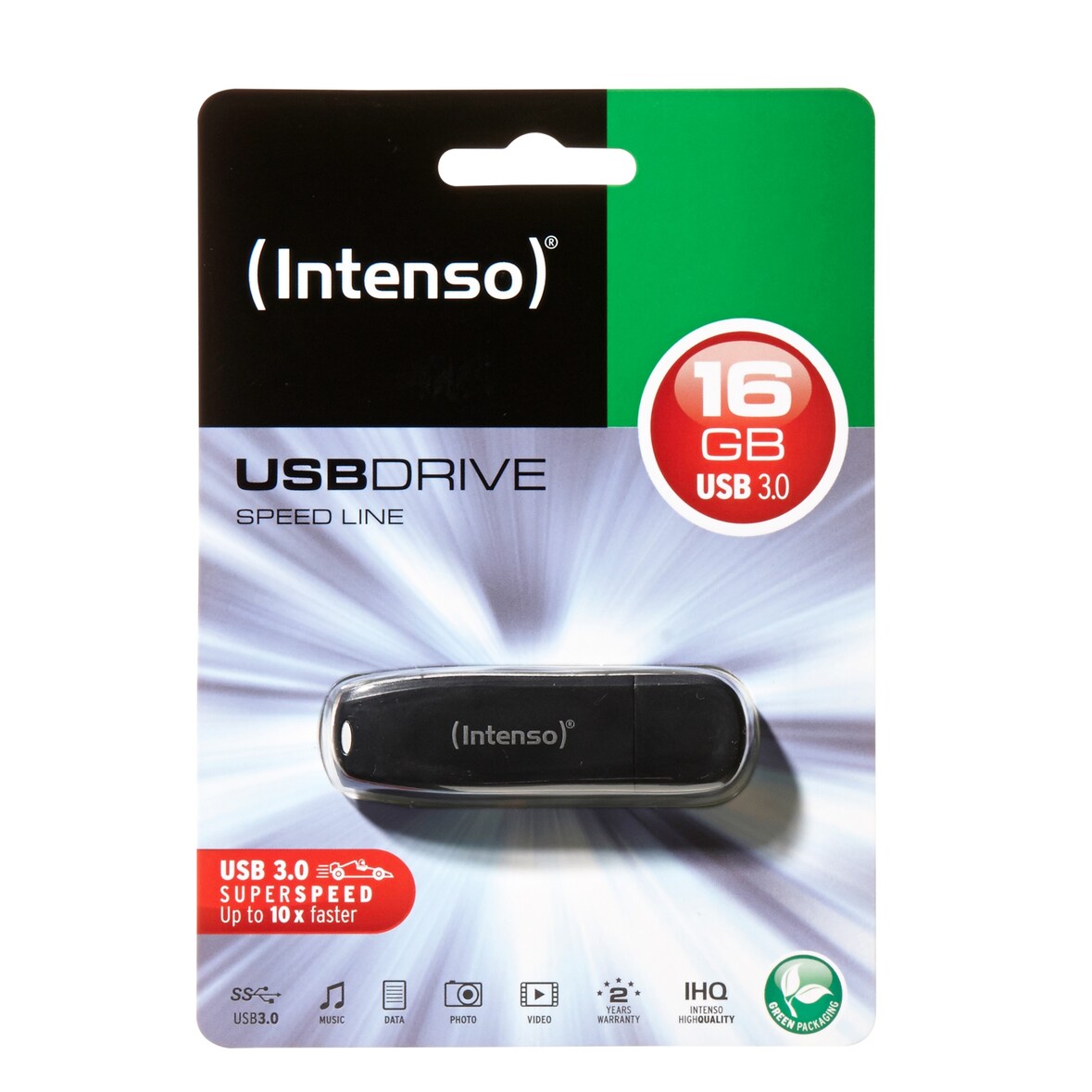 Intenso USB-Stick Speed Line 16 GB USB Drive 3.0