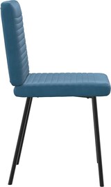 thumbnail of vidaXL Esszimmerstühle 4 Stk. Blau Samt