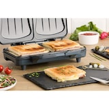 thumbnail of Appareil à croque-monsieur Duo'dwich XXL -  Gris Rectangle Métal Frifri 28x24 cm