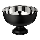 thumbnail of Sektkühler Pearl, Höhe 24 cm, ø 36 cm, außen matt schwarz, innen Edelstahl hochglanzpoliert