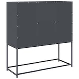 thumbnail of vidaXL Sideboard Anthrazit 100,5x39x107 cm Kaltgewalzter Stahl