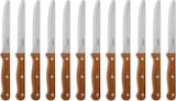 thumbnail of Olympia Steakmesser mit runder Spitze Holz