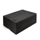 thumbnail of POLIBOX Conjunto Contentor isotérmico dobrável em PPE preto X-FOLD BOX + gel eutéctico GN