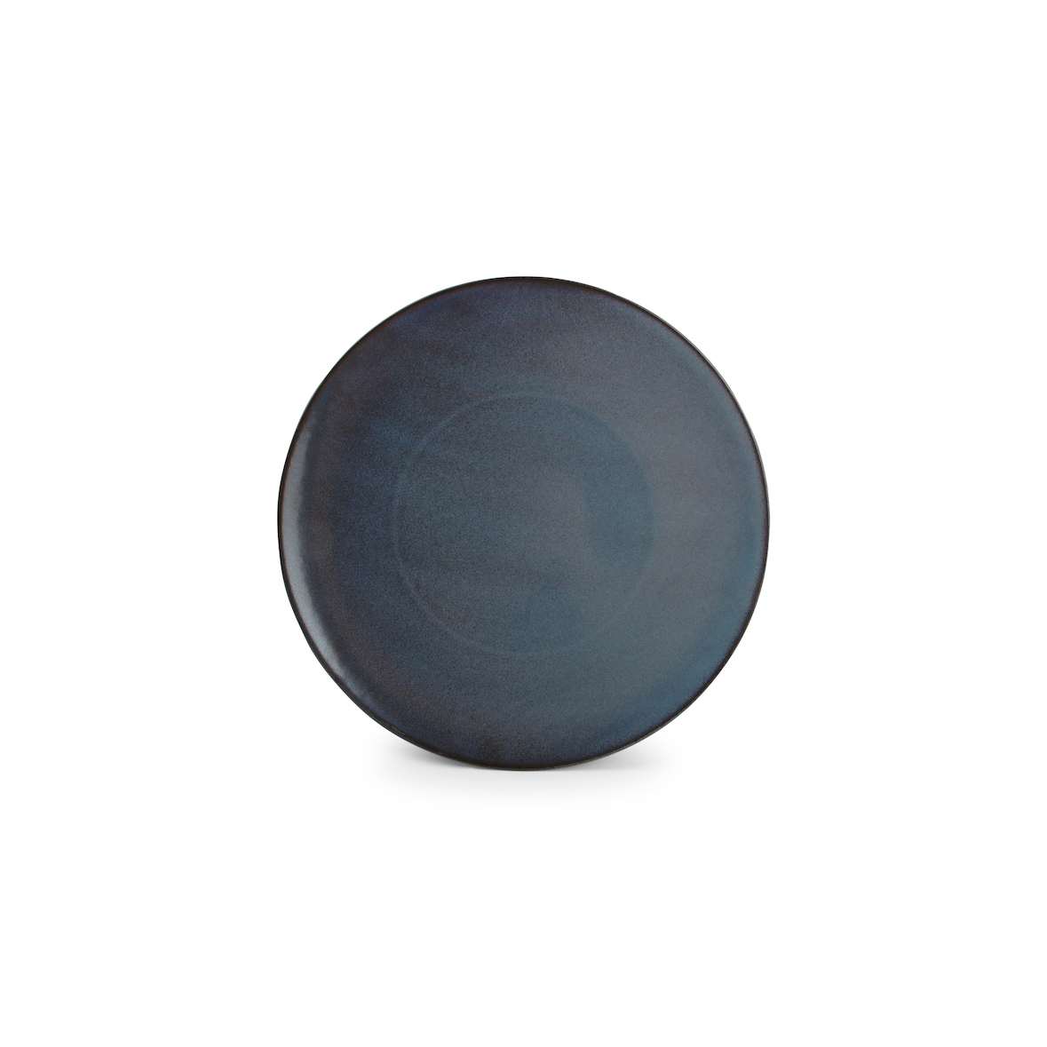 BONBISTRO Assiette plate 27cm bleu foncé Cirro 6 pièces