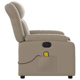 thumbnail of vidaXL Massagesessel Elektrisch Cappuccino-Braun Kunstleder