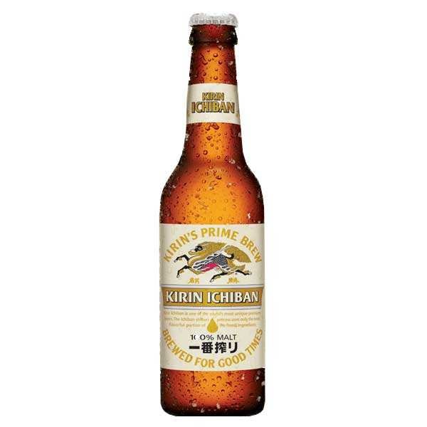 Kirin Ichiban Bière Blonde Japonaise 5% Bouteille 33cl Kirin Brewery