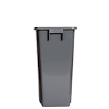 thumbnail of PROBBAX - PB-1080-GRY - Cubo de reciclaje sin tapa - 32 x 46 x 58 cm - 60 L - Gris