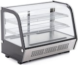 thumbnail of Kühlvitrine - Arbeitsplatte - Gebogenes Glas - 4 Seiten - Schwarzes Glas - 0 / +12 °C - 160 lt - 88x56,8x68,6h cm