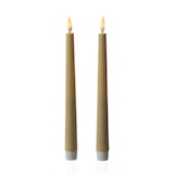 thumbnail of LED Stabkerzen Outdoor Tafelkerzen Timer H: 25,5cm creme 2er Set