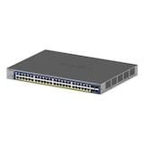 thumbnail of NETGEAR Smart GS752TXP - V3 - Switch - L3 Lite - Smart - 48 x 10/100/1000 (PoE+) + 4 x SFP+ - Desktop, an Rack montierbar - PoE+ (380 W)