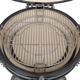 thumbnail of Tarrington House Kamado houtskoolbarbecue Naggado, Ø 47 cm, Divide & Conquer kooksysteem, opbergtafel, verrijdbaar, keramisch/roestvrij staal, groen