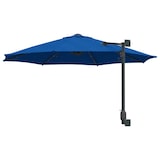 thumbnail of Helloshop26 - Moderner neigbarer Sonnenschirm mit LED-Außenbeleuchtung 248 x 248 x 148 cm azurblaues Polyester 02_0058649