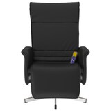thumbnail of vidaXL Massagesessel mit Fußteil Schwarz Kunstleder