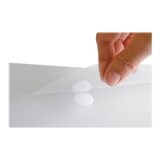 thumbnail of Sachet de 10 pochettes perforées avec soufflet et rabat latéral à velcro, A4, en PP grainé 20/100e