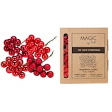 thumbnail of 144 Glaskugeln am Draht 2cm Weihnachtskugeln Spiegelbeeren Basteln Ruby Red