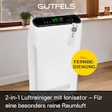 thumbnail of GUTFELS Luftreiniger für Wohnung, 7-Fach-Filtertechnologie, HEPA-13-Filter, inkl. Fernbedienung, für zu 40m² Raumgröße, LR 67014 we