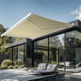 thumbnail of Store banne coffre Ciego 6,00x3,50 M (Manuelle - Blanc - Ecrue) Intersun