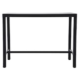 thumbnail of METRO PROFESSIONAL Gastro Bartisch Balsario, Alu/PE-Rattan, 140 x 70 cm, schwarz