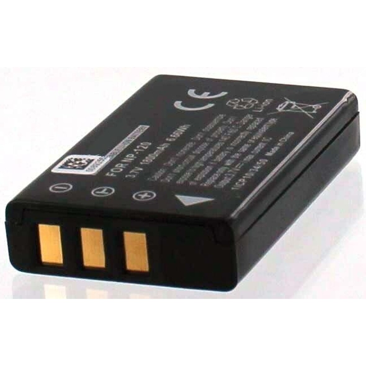 Akku für Ordro HDR-AC3 Li-Ion 3,7 Volt 1600 mAh schwarz