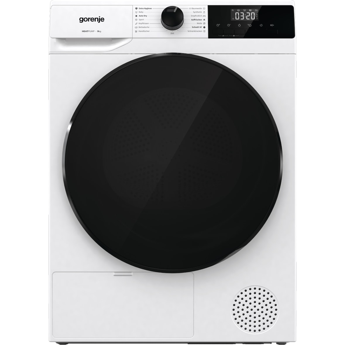 Gorenje DHNA92/DE Wäschetrockner Freistehend Frontlader 9 kg Weiß