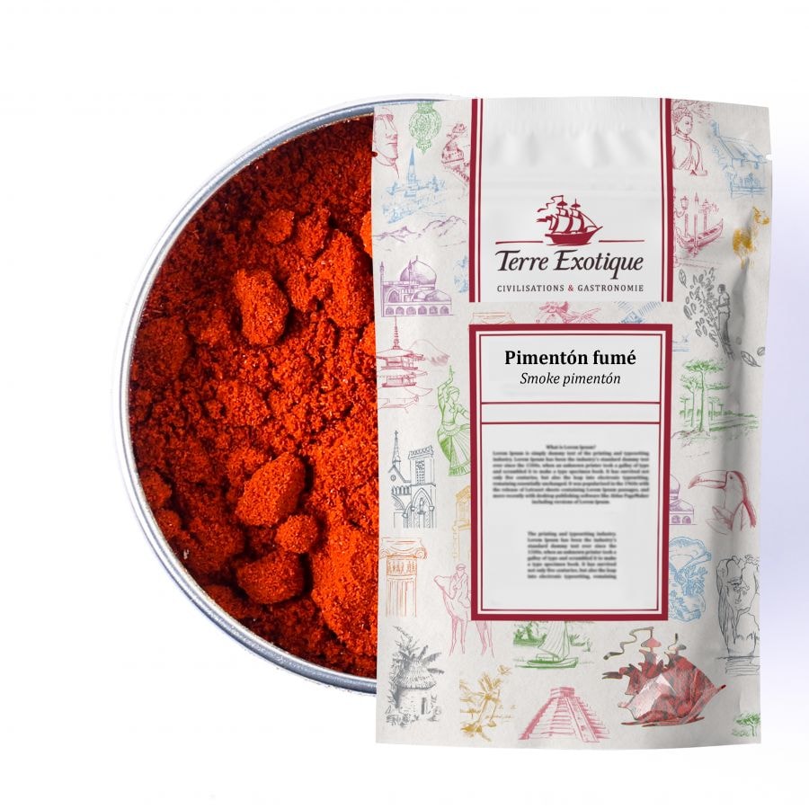 TERRE EXOTIQUE Paprika fumé pimentón 500 g