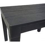 thumbnail of Gartentisch Bank Hocker 60x40 cm Kunststoff Anthrazit Robust Terrasse Balkon