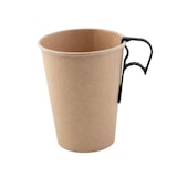 thumbnail of 100 Cup Clips Getränkehalter Ø mind. 70 mm Schwarz Mehrweg