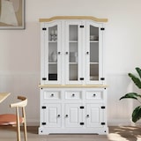 thumbnail of vidaXL Highboard Corona 112x43x196 cm Massivholz Mexikanische Kiefer