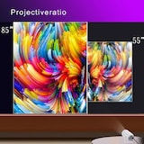 thumbnail of Mini Videoprojecteur Android 12 1080P 130 Pouces Portable WiFi Bluetooth YONIS