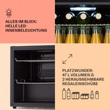 thumbnail of Coachella 50 Weinkühlschrank 47 Liter WiFi-Funktion Hintergrundbeleuchtung Edelstahl Weiß