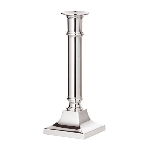 Leuchter Kerzenleuchter Kent, edel versilbert, anlaufgeschützt, Höhe 21 cm