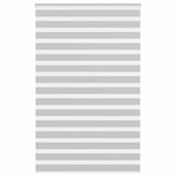 thumbnail of vidaXL Doppelrollo Hellgrau 140x230 cm Stoffbreite 135,9 cm Polyester