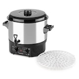 thumbnail of Biggie Small Einkochvollautomat Einkochtopf 16 Liter 2000 W Edelstahl Silber