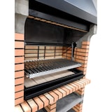 thumbnail of MF - Grillkamin Modell Pan America Plus XL (Grau, Orange - 120 x 70 x 220 cm) REF: 3550/2 - Für Außenbereich