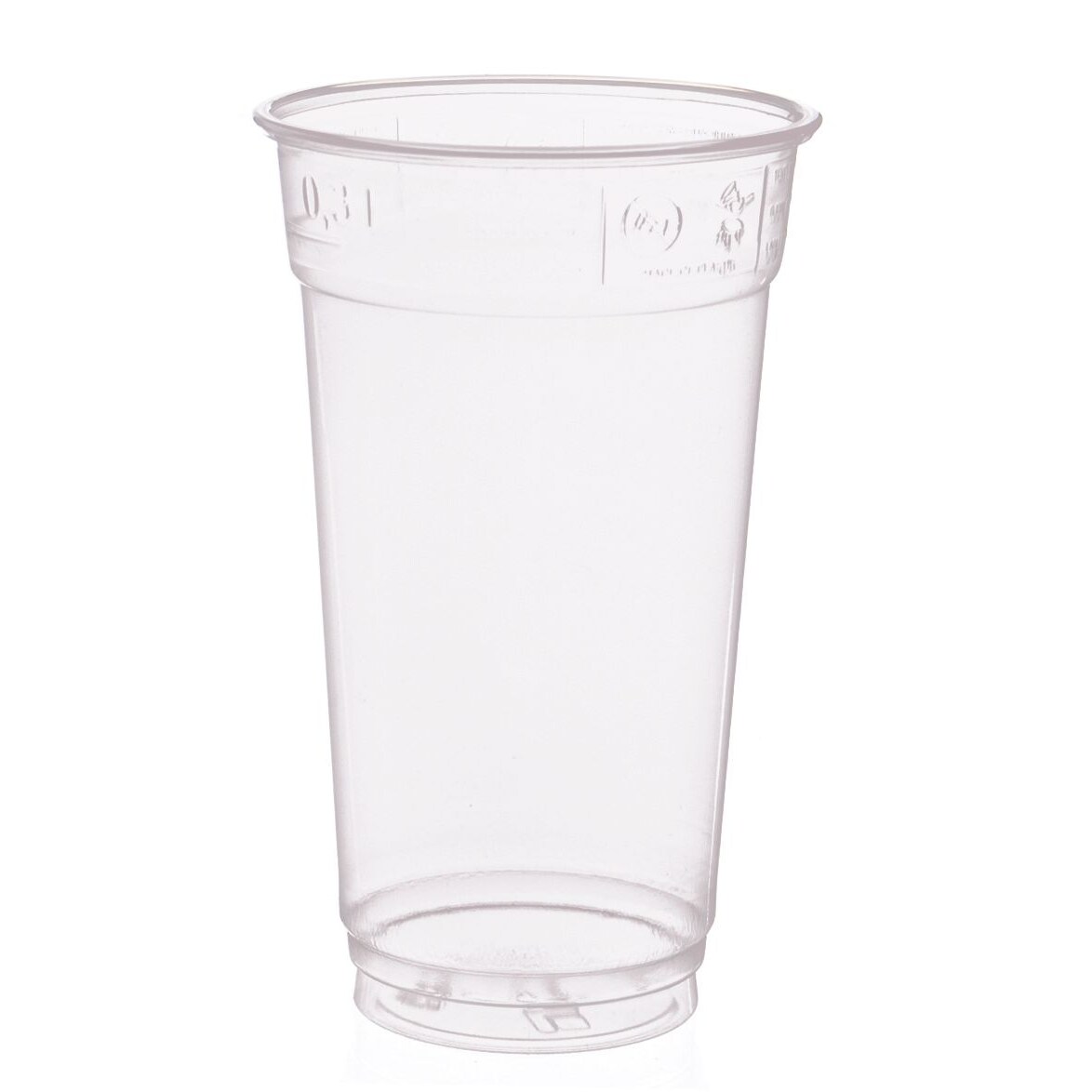 500x Trinkgläser PS 0,3 l glasklar