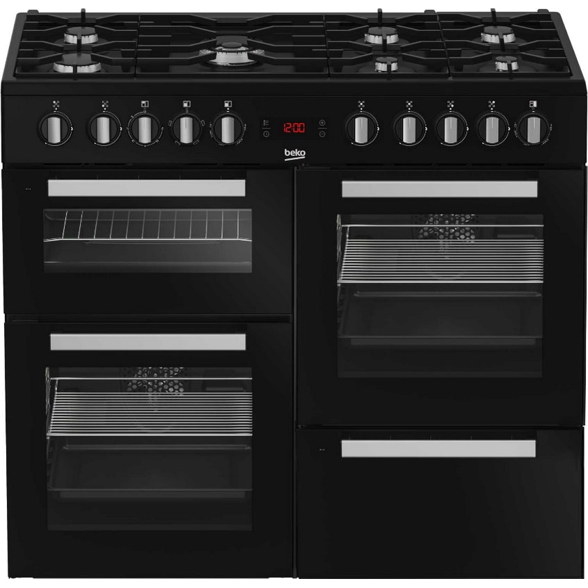 BEKO Piano De Cuisson Gaz 159l 7 Feux Noir pf335325db